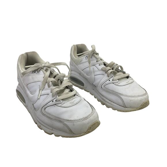 Men's Nike White Athletic Sneakers Size 10.5 Preowned - Picture 1 of 6